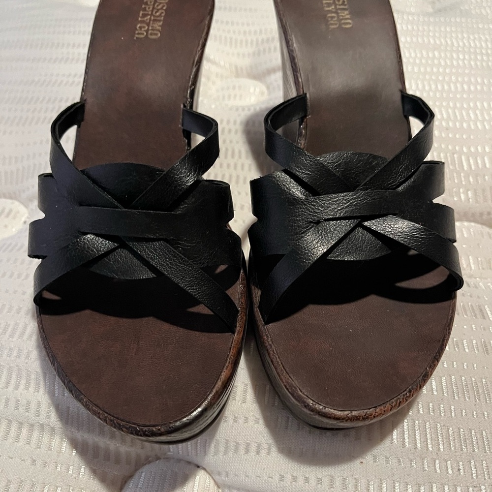 Mossimo Women’s Wedge Sandals Size 9 W/O Box